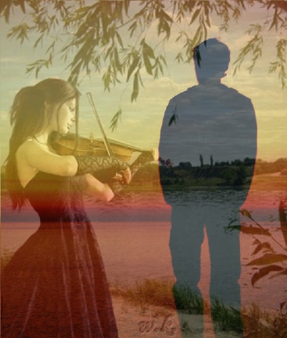 Пела девушка...