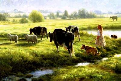 Стакан парного молока...