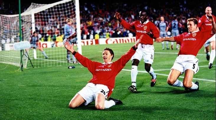 Футбол финал Манчестер и Бавария