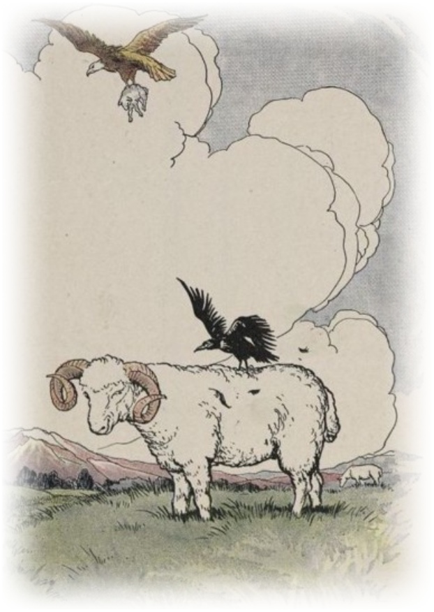 Крылов курица. Басня комар и пастух. Басни Эзопа Орел ворона и пастух. Иллюстрация к басне. Басня пастух.