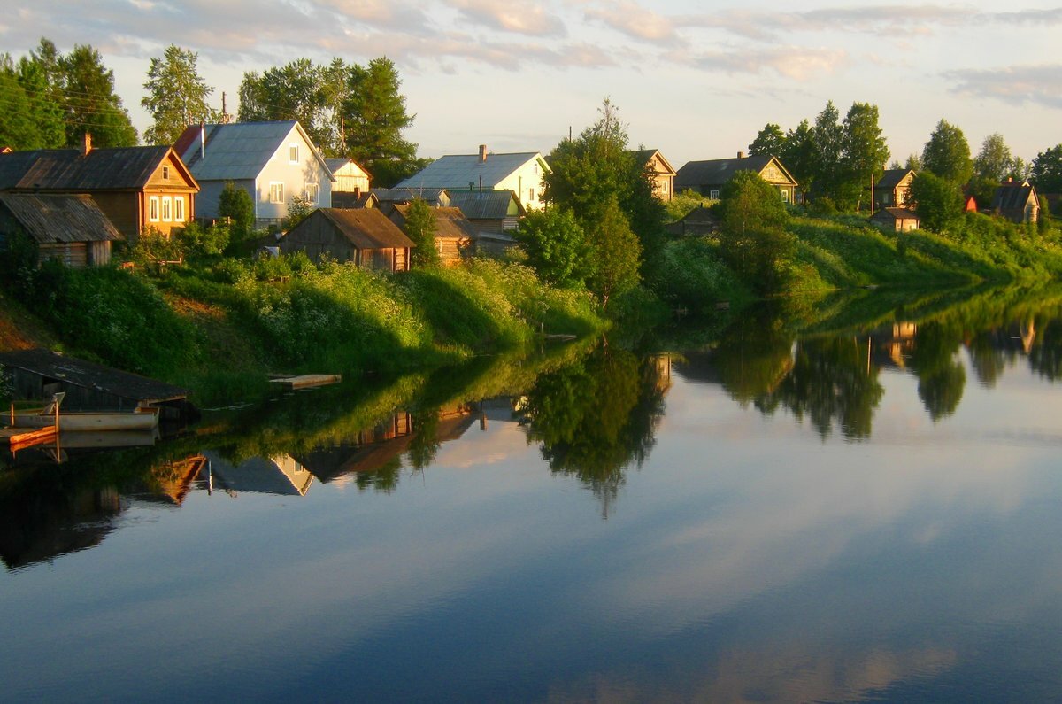 Село у реки