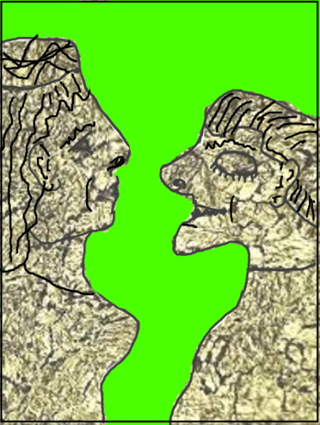 Арт 260 Две женщины. Арт глипт