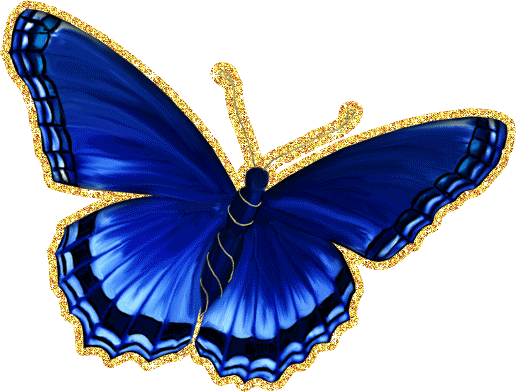 Трепет бабочки на голубом...