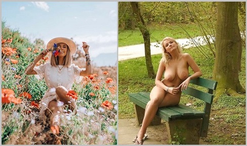 Обнажённой Венерой готова предстать!