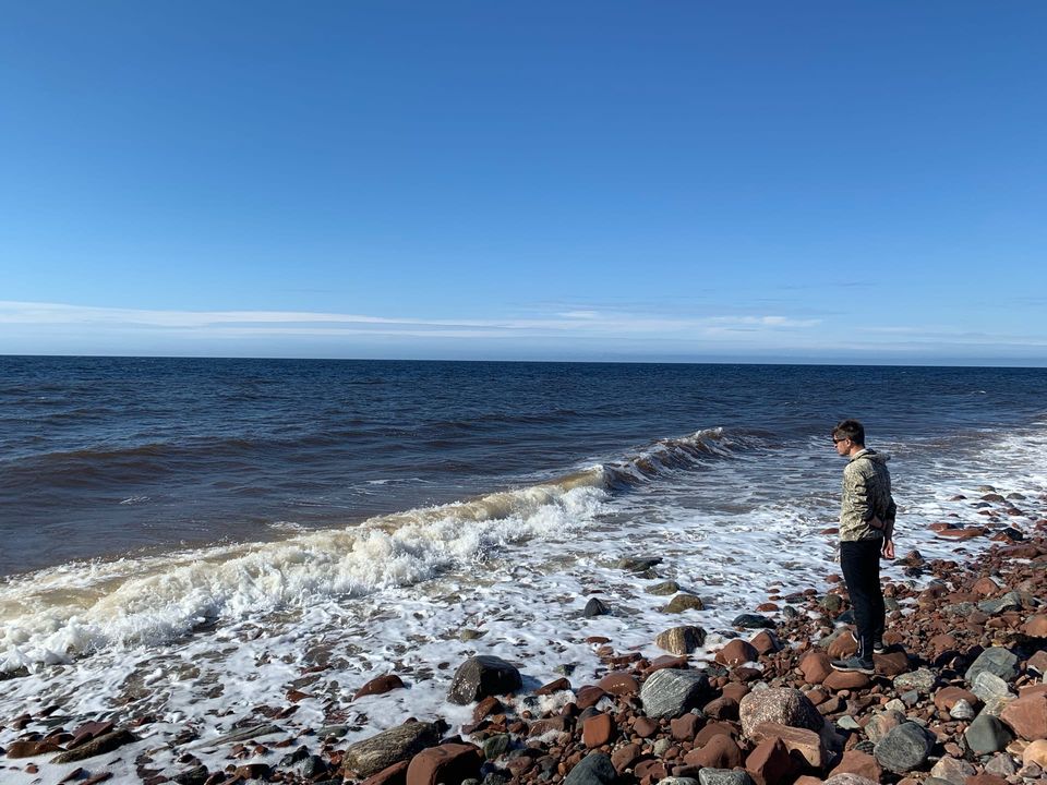 Ну, здравствуй, холодное море...