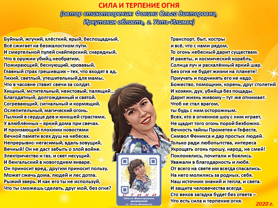 Сила и терпение огня