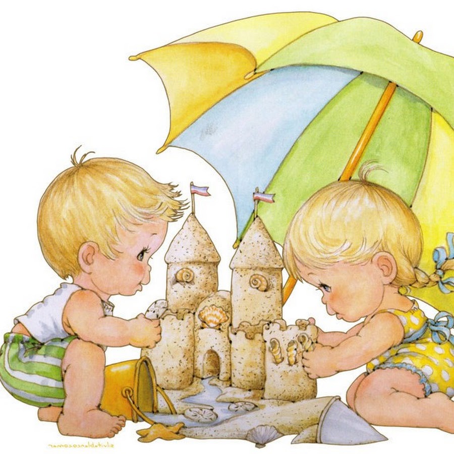 Дети в песочнице картинки для детей