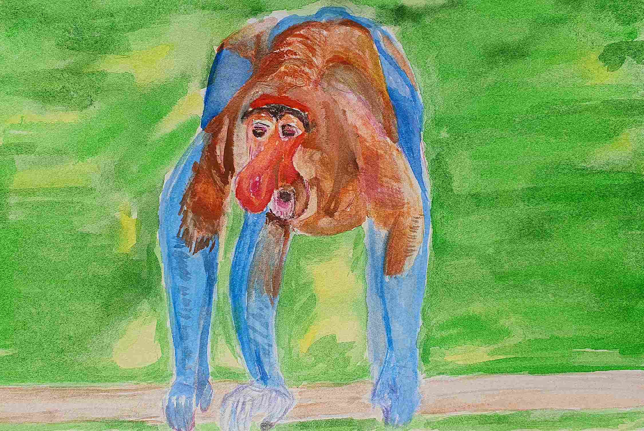 Обезьяна носач