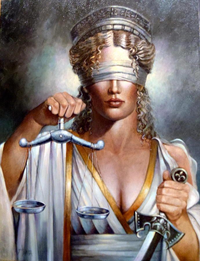 Изображение весов фемиды