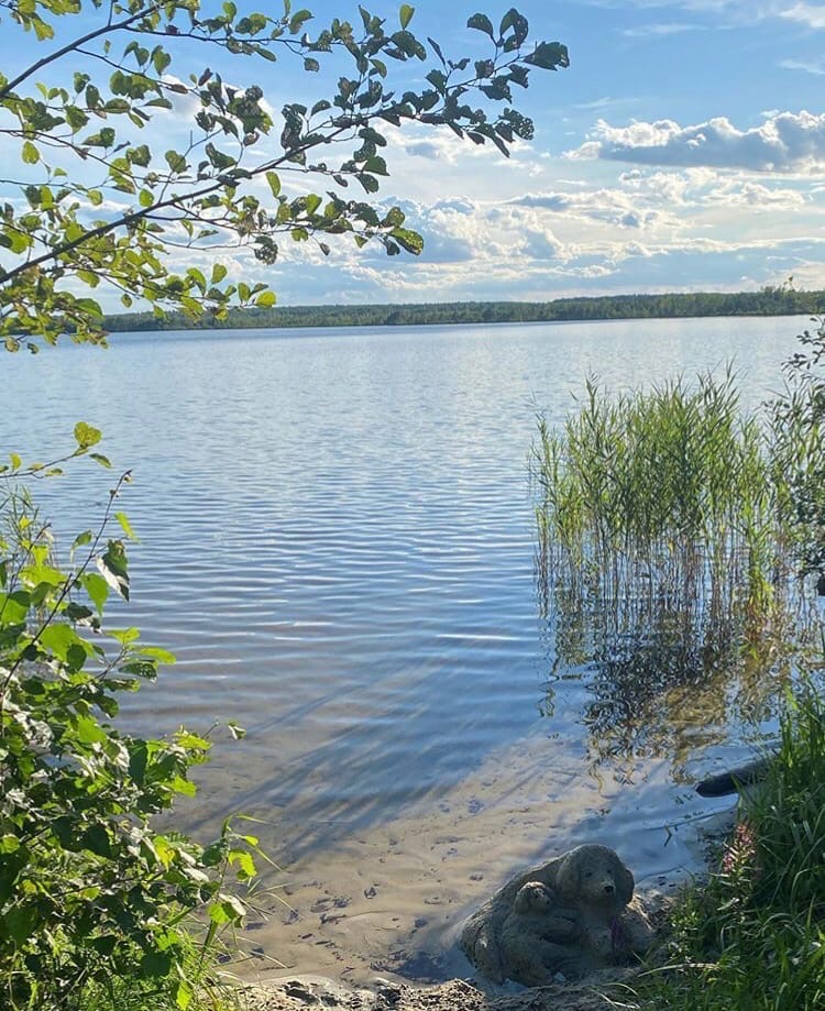 Рубское озеро ивановская