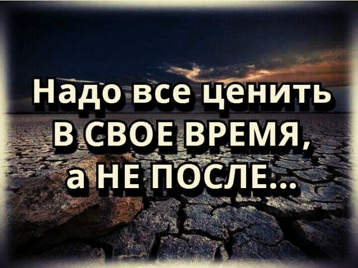 Ценить нужно вовремя картинки