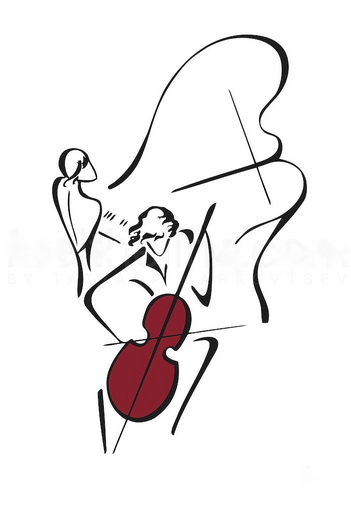 Скрипка и контрабас