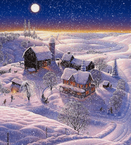 Зима. Отрывок из поэмы Времена года