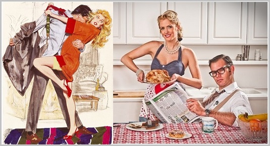 Если женщине чувств крылья, как она вокруг кружит!