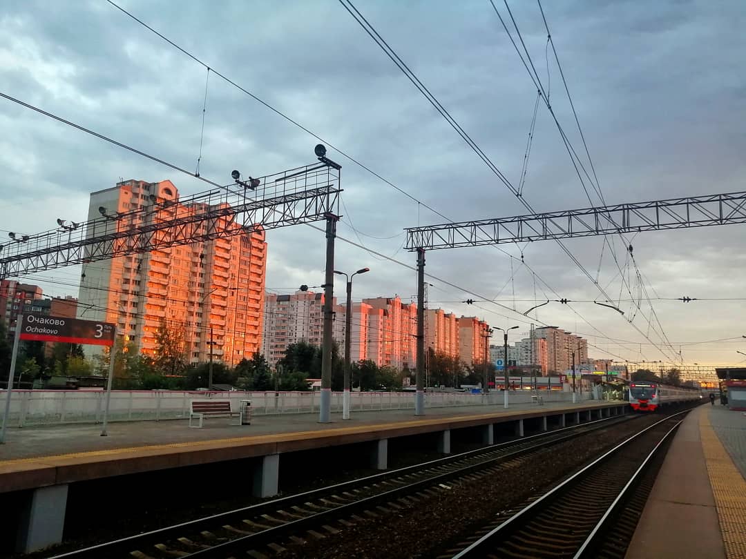 Небо в розовом