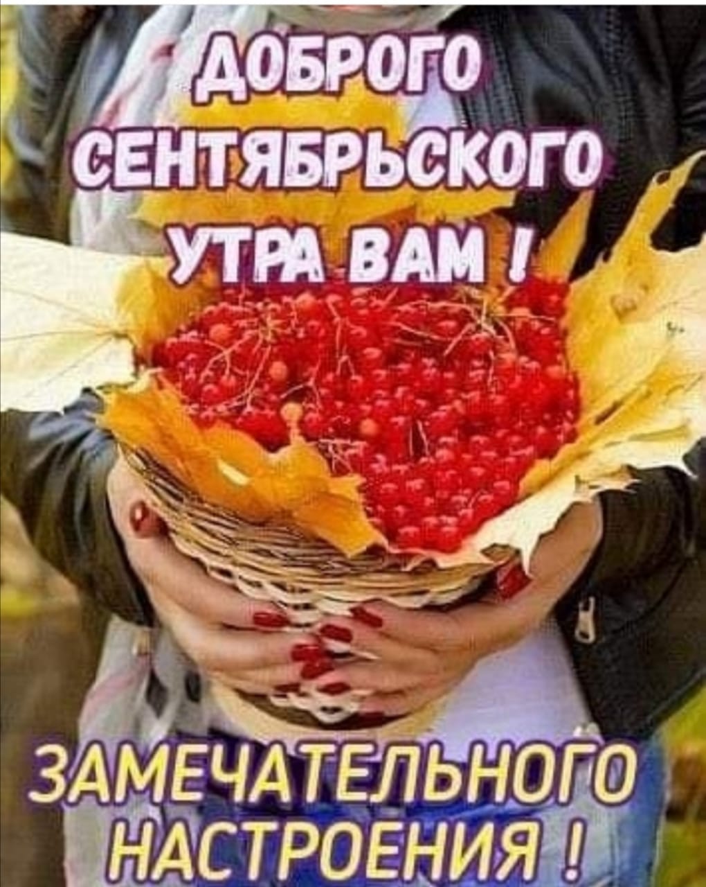 С добрым осенним утром четверга