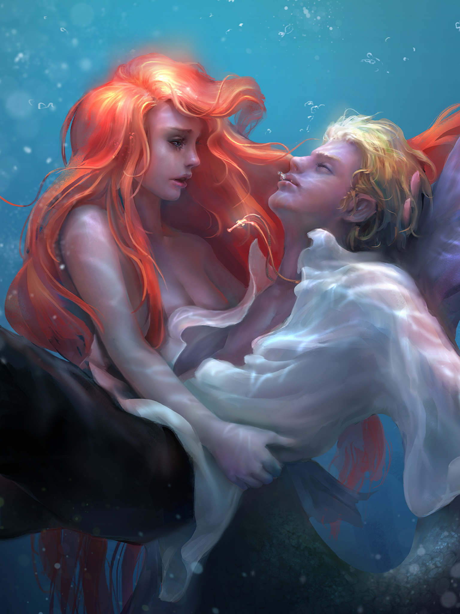 пары русалок. русалки тритон валеджо. русалка парень арт. ундина русалка. русалка и человек.