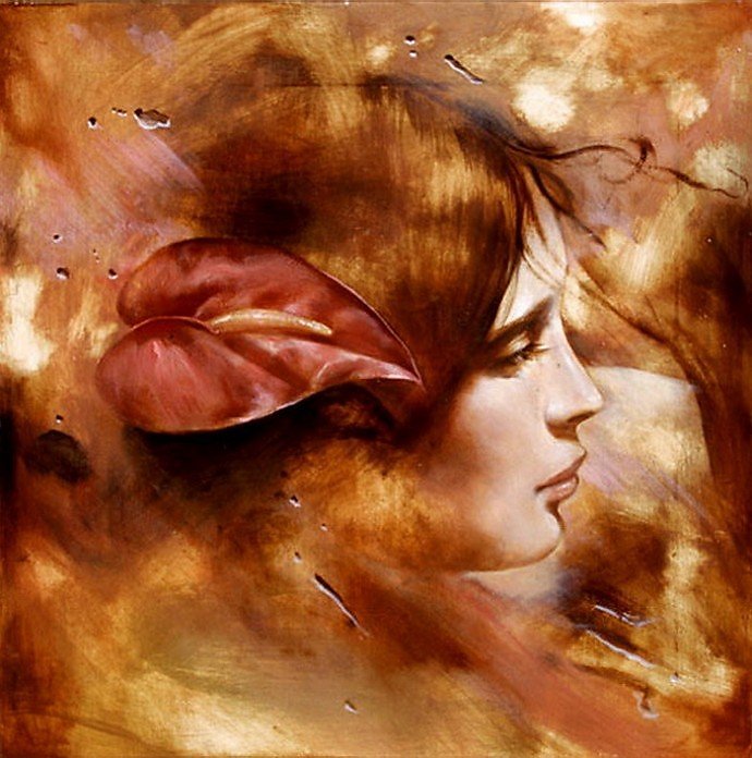 Да, ты моя... ты девочка моя...