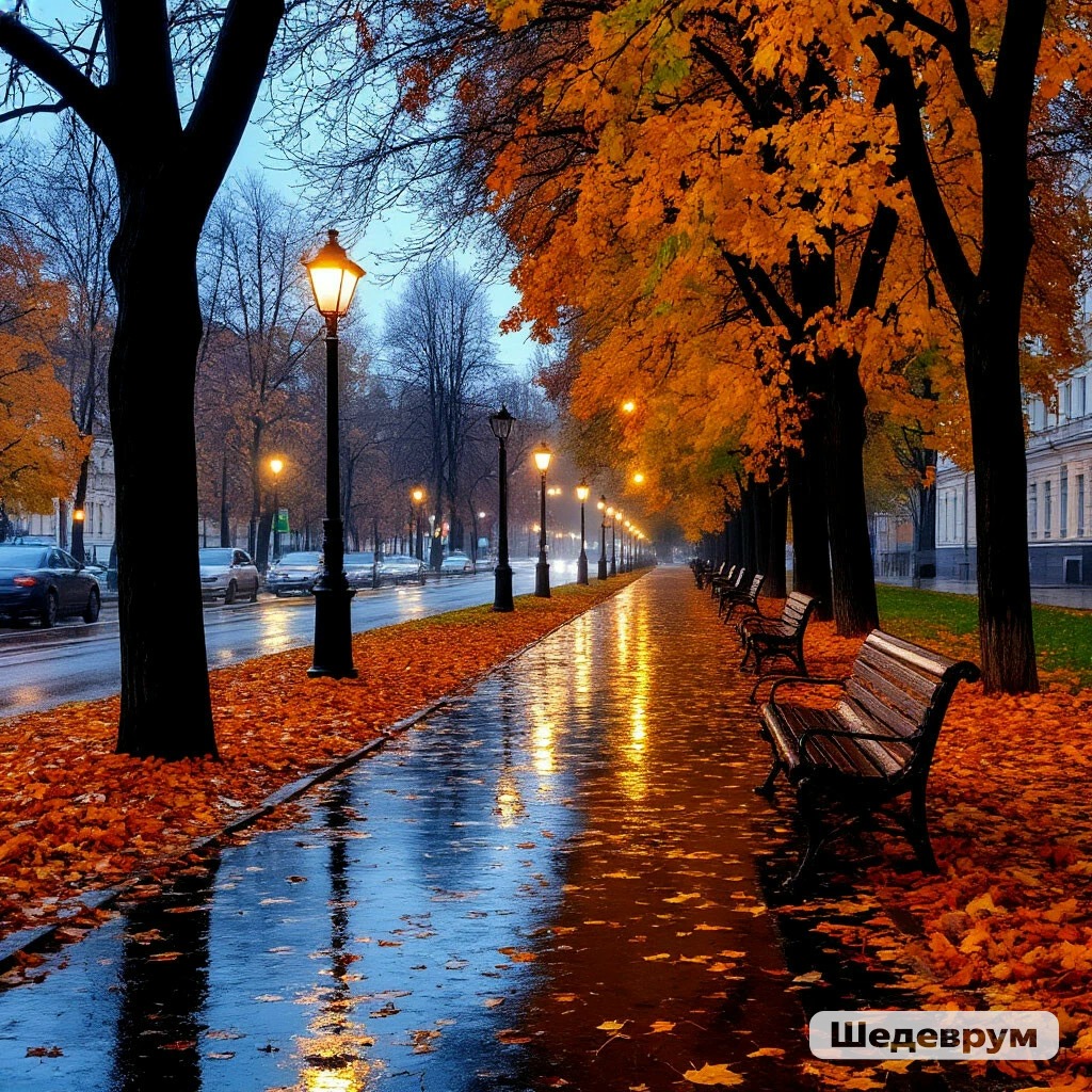 Вечерний дождь