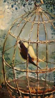 Как птица в клетке...