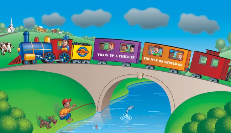 Поезд в детское лето