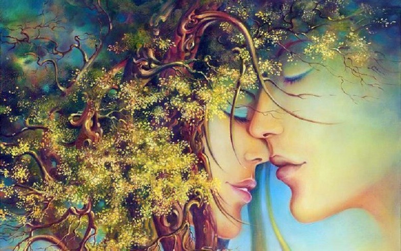 Куст вишнёвый осыпался...