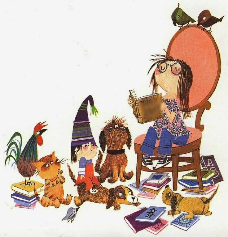 Научилась Лизонька читать