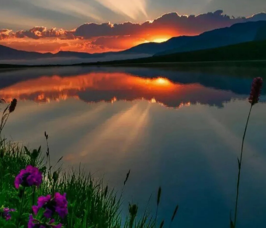 На рассвете