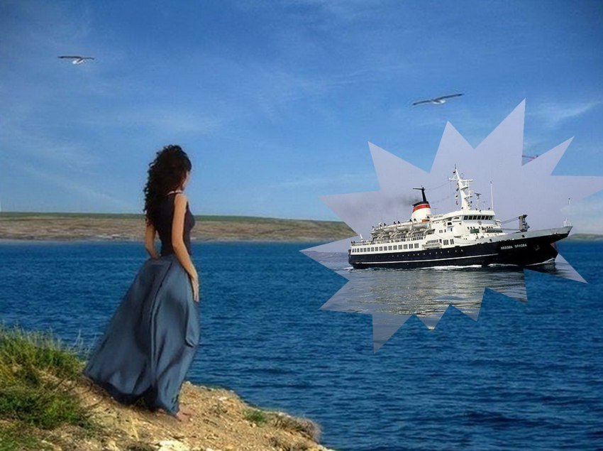 Песня однажды на пароходе. Девушка провожает корабль. Девушка море корабль. Девушка провожает парусник в море. Девушка ждет корабль на берегу моря.