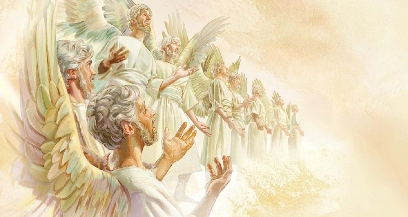 Пой душа господа. Херувим ангел свидетели Иеговы. Престол Бога свидетели Иеговы. Ангел и воинство ангелов славит Бога.