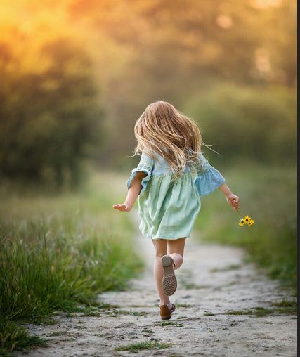 Я бегу счастливая