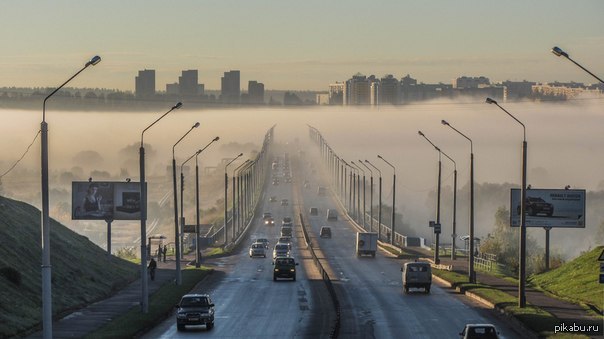 Утро в городе