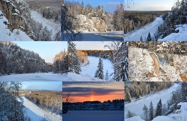 Крепнет лёд на Чусовой...