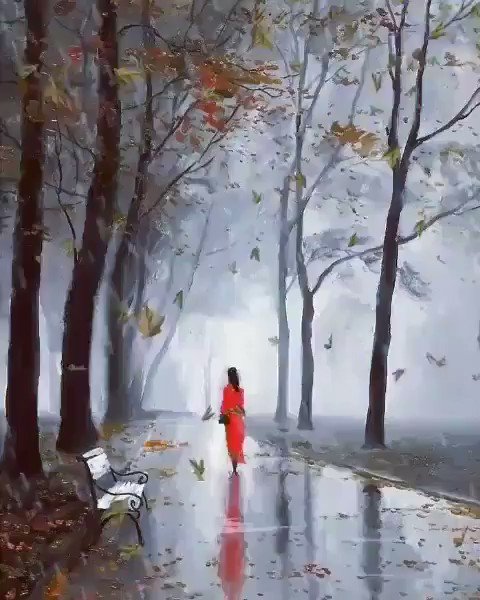 Шла женщина...