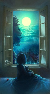 Лунные фантазии или Колыбельная для дочки