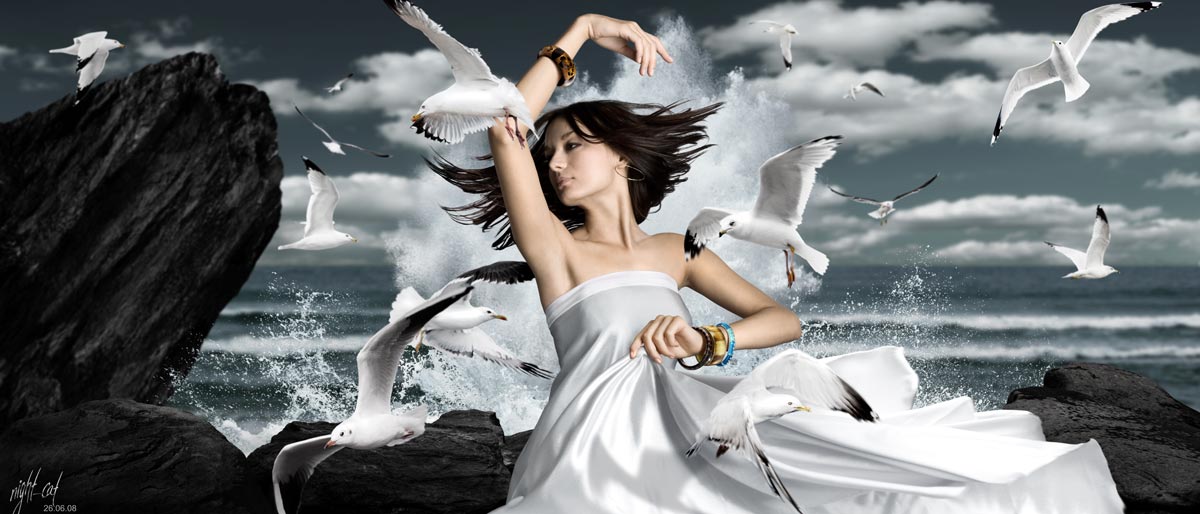 Там где поет душа кто поет. Девушка море Чайки. Фотосессия с чайками. Летающая женщина. Чайки разбиваются о скалы.