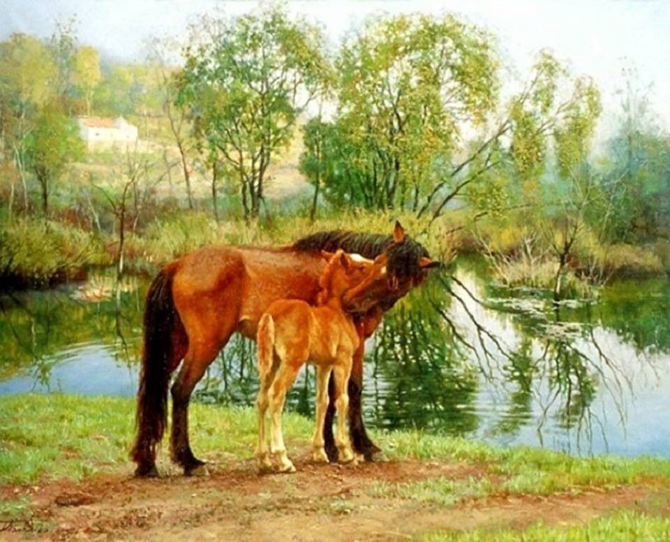 Песня кони шли на водопой