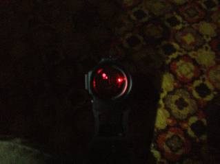 Красная точка прицела