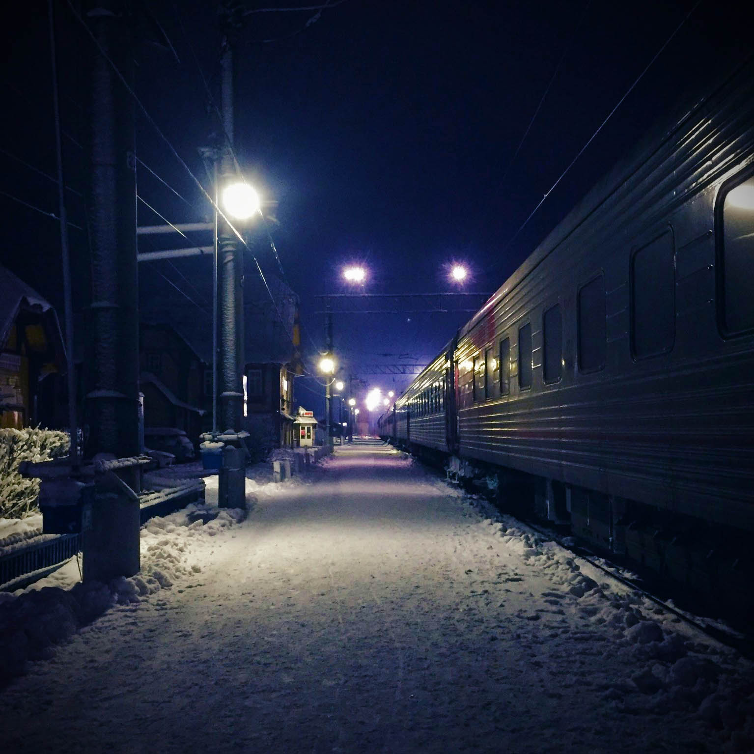 вокзалы жд зимой