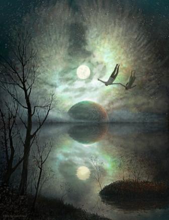 Шагали двое