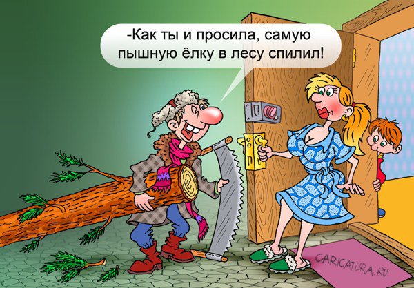 Елочка-елочка, где твоя иголочка...