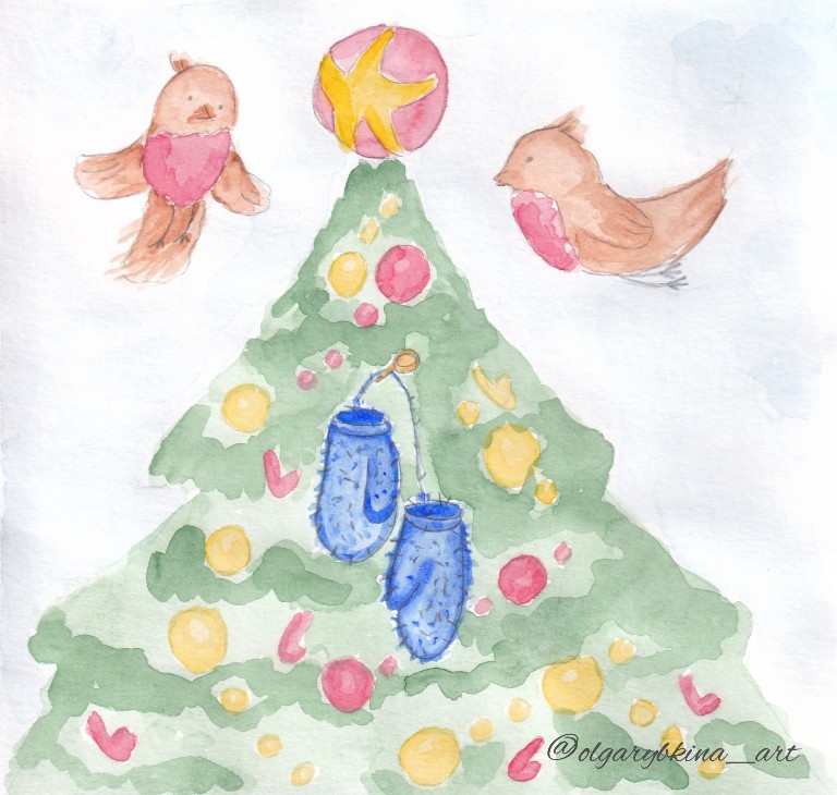 Где же, где же рукавички?