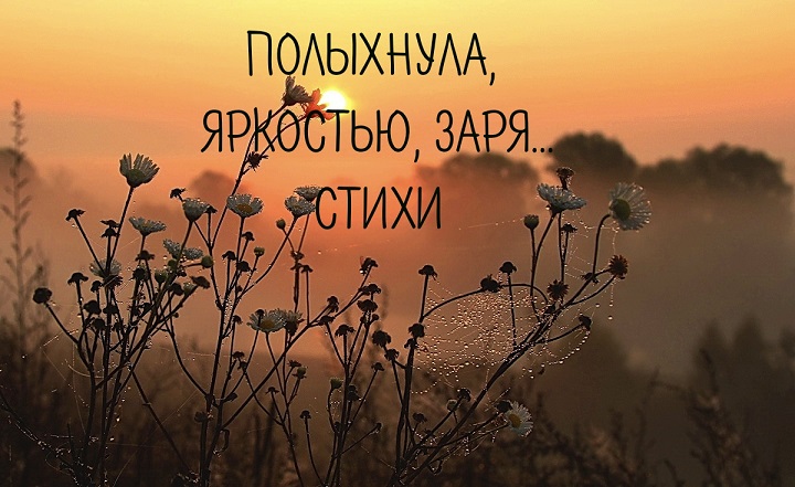 Полыхнула яркостью, заря...