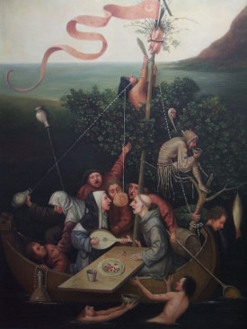 Босх корабль дураков описание картины