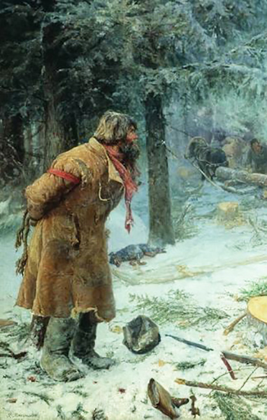 Морозец к вечеру крепчал...