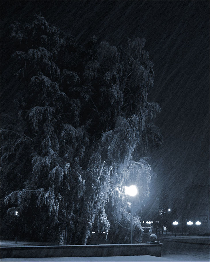 Сильный снег ночью. Ночная метель. Метель ночью. Вьюга ночью. Снегопад.
