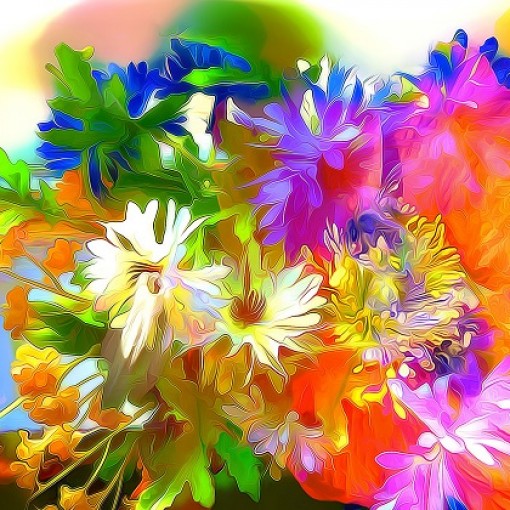 Цветные краски