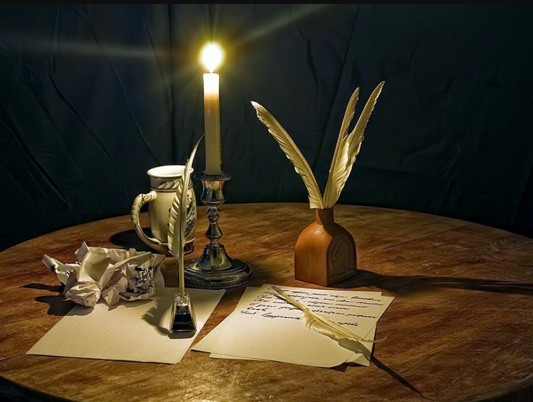 Поэт пишет стихи картинки