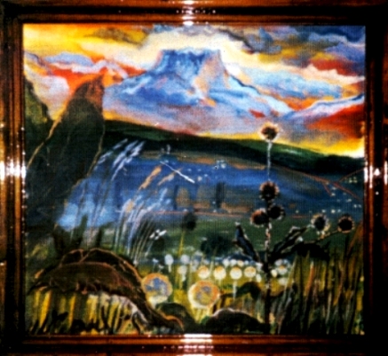 Горы как зелёные барашки...