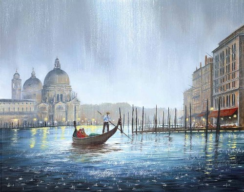 Венеция. Дождь и любовь
